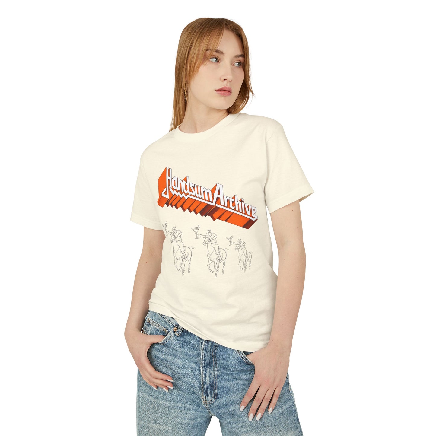 Handsum Archive graphic tee | Sevens back print