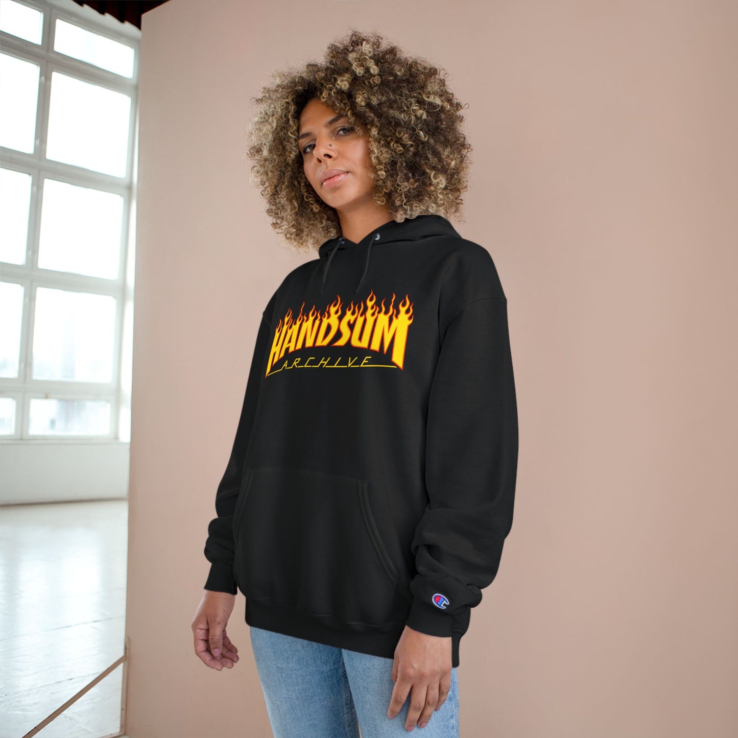 HANDSUM SK8 Hoodie | Retro Japanese Kart Racing Back Print