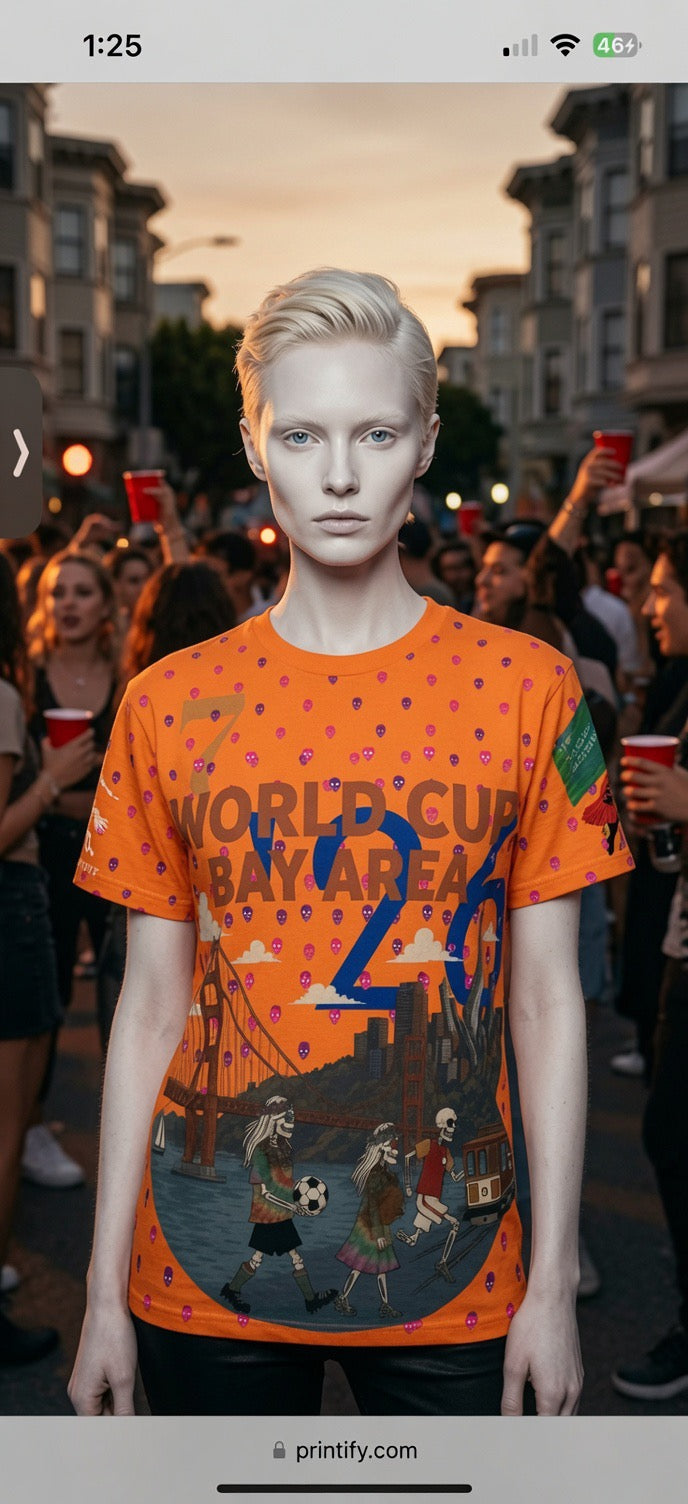 Bay Area World Cup Tee — Handsum Sport Soccer Graphic Shirt