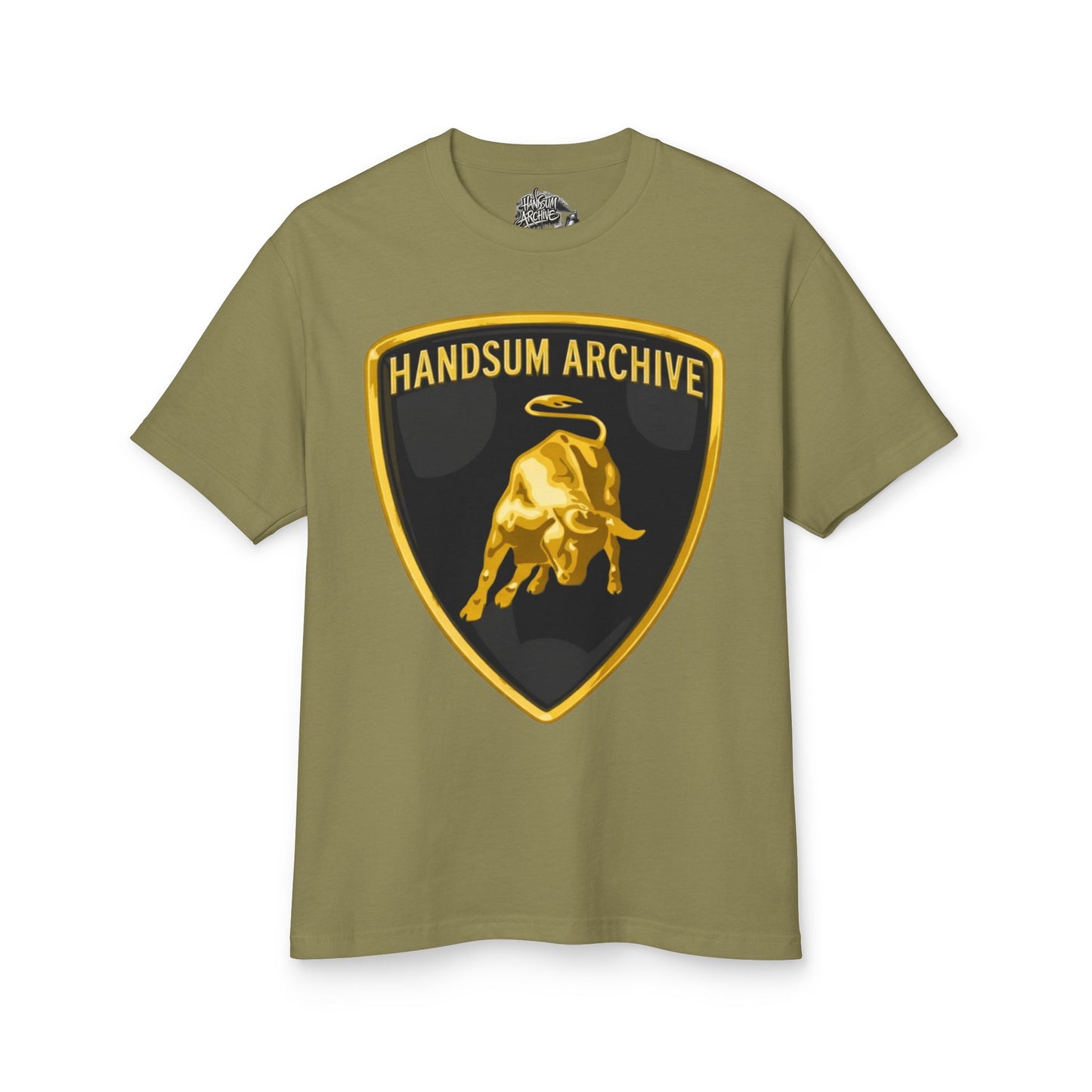 Handsum Bull Tee | Retro Racing Car skrrrrrtt!! Tee