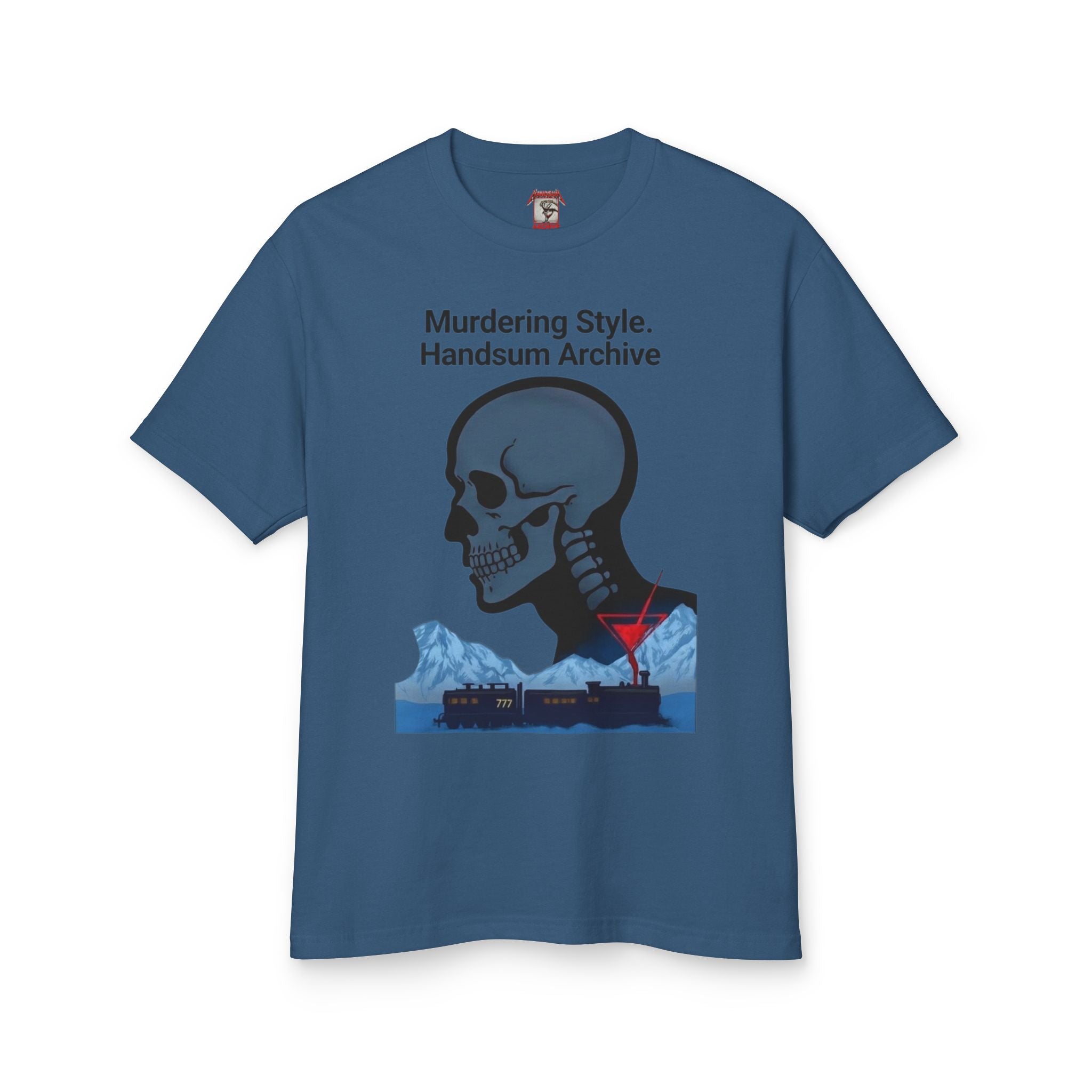 Handsum Murder 777 Graphic Tee — "Murdering Style. Handsum Archive"