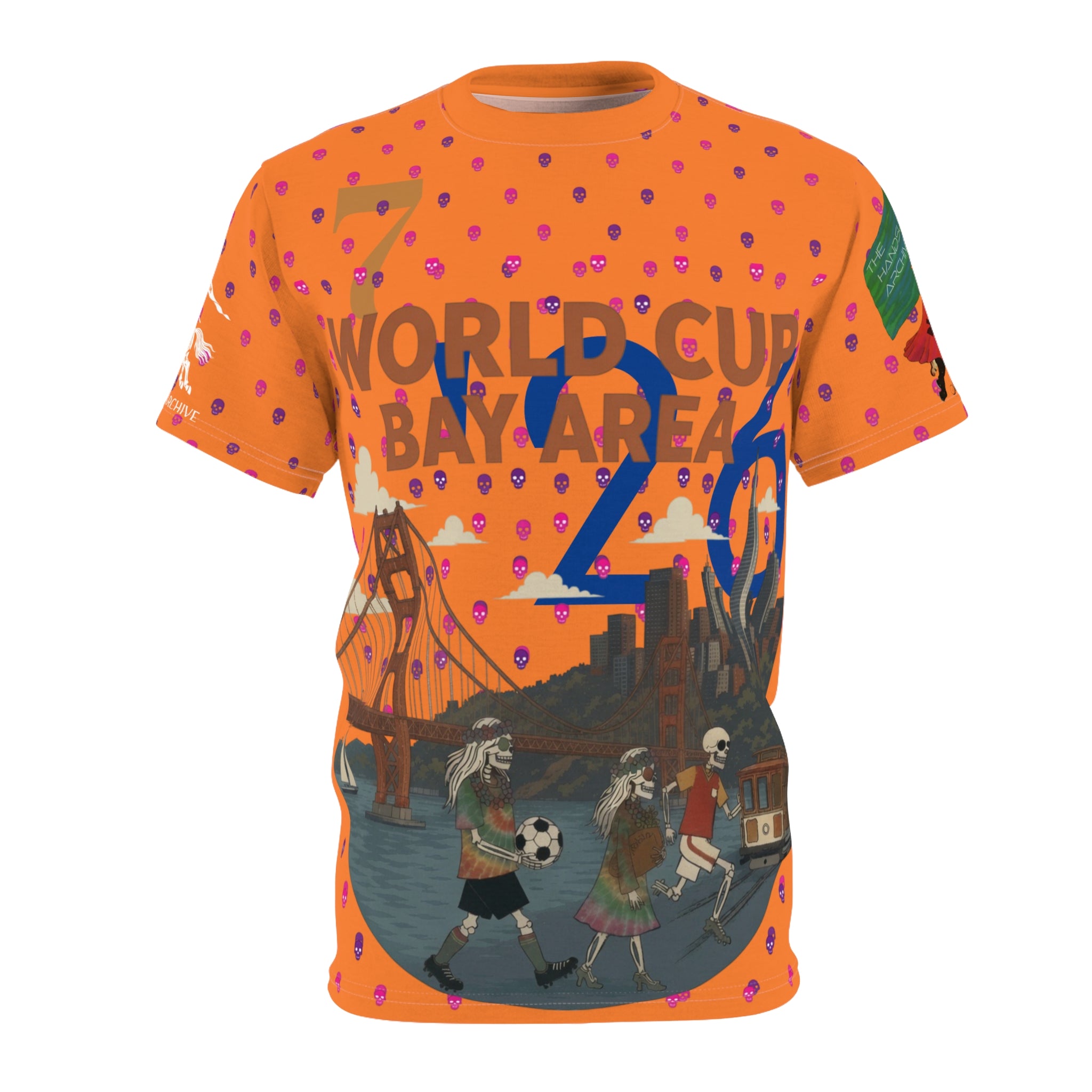 Bay Area World Cup Tee — Handsum Sport Soccer Graphic Shirt