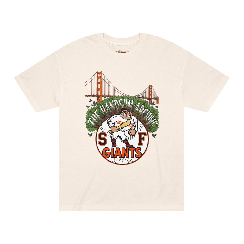 SF Giants Vintage Golden Gate Tee — "The Handsum Armer" Baseball Shirt (Le Master 10)