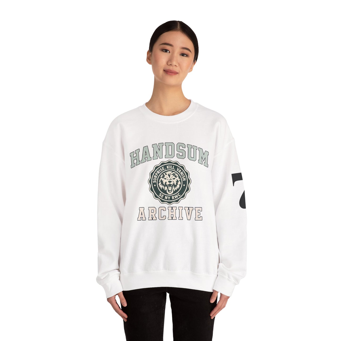 HANDSUM Flu Flam Fishing sweatshirt | Crewneck