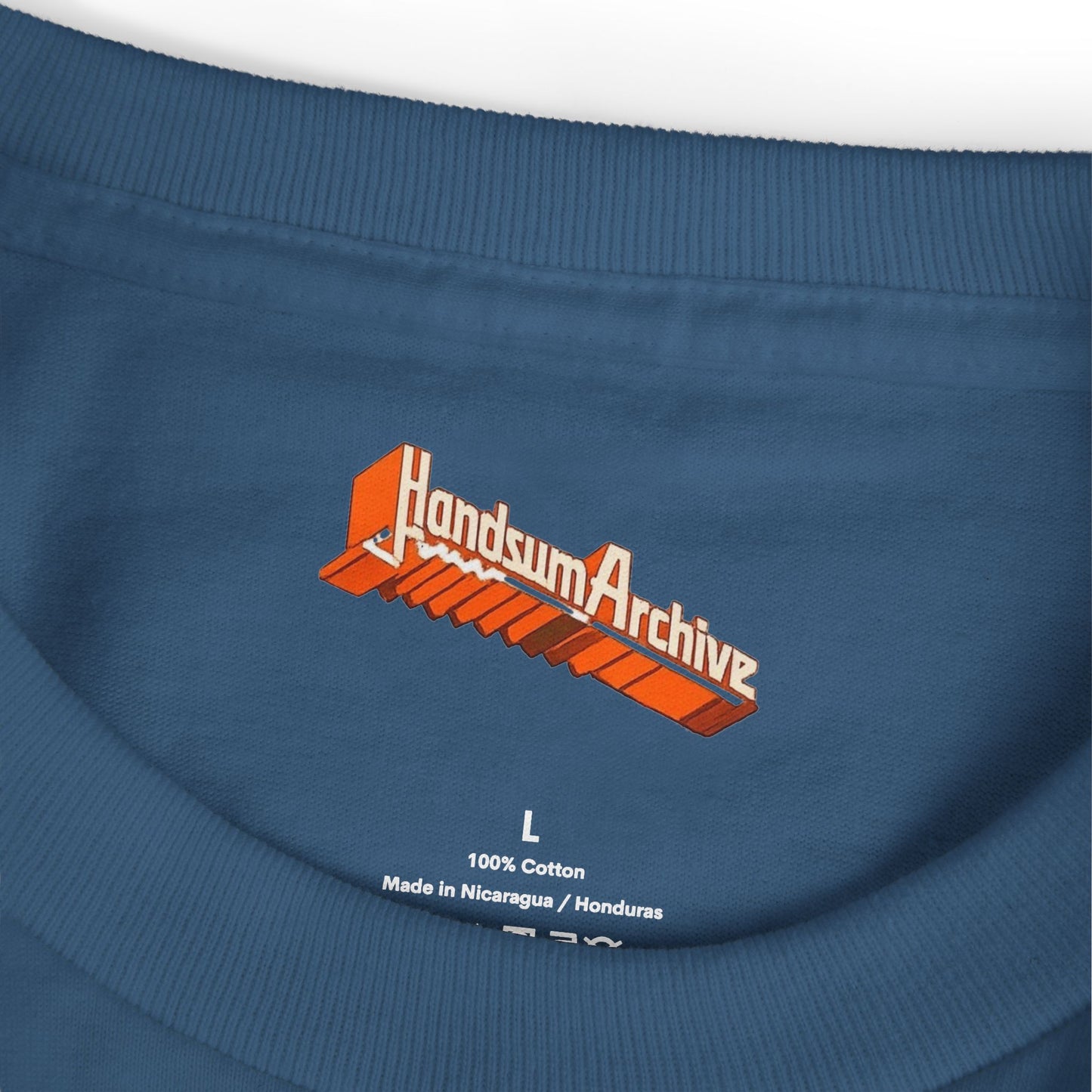 Handsum Brains Graphic Tee — Vintage Cocktail Lightning Design