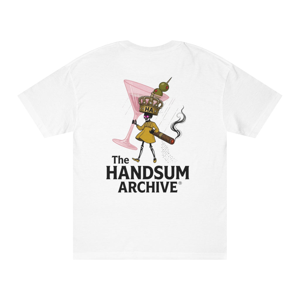 Salty Tiger Tee — “The Handsum Archive” Retro Logo T-Shirt