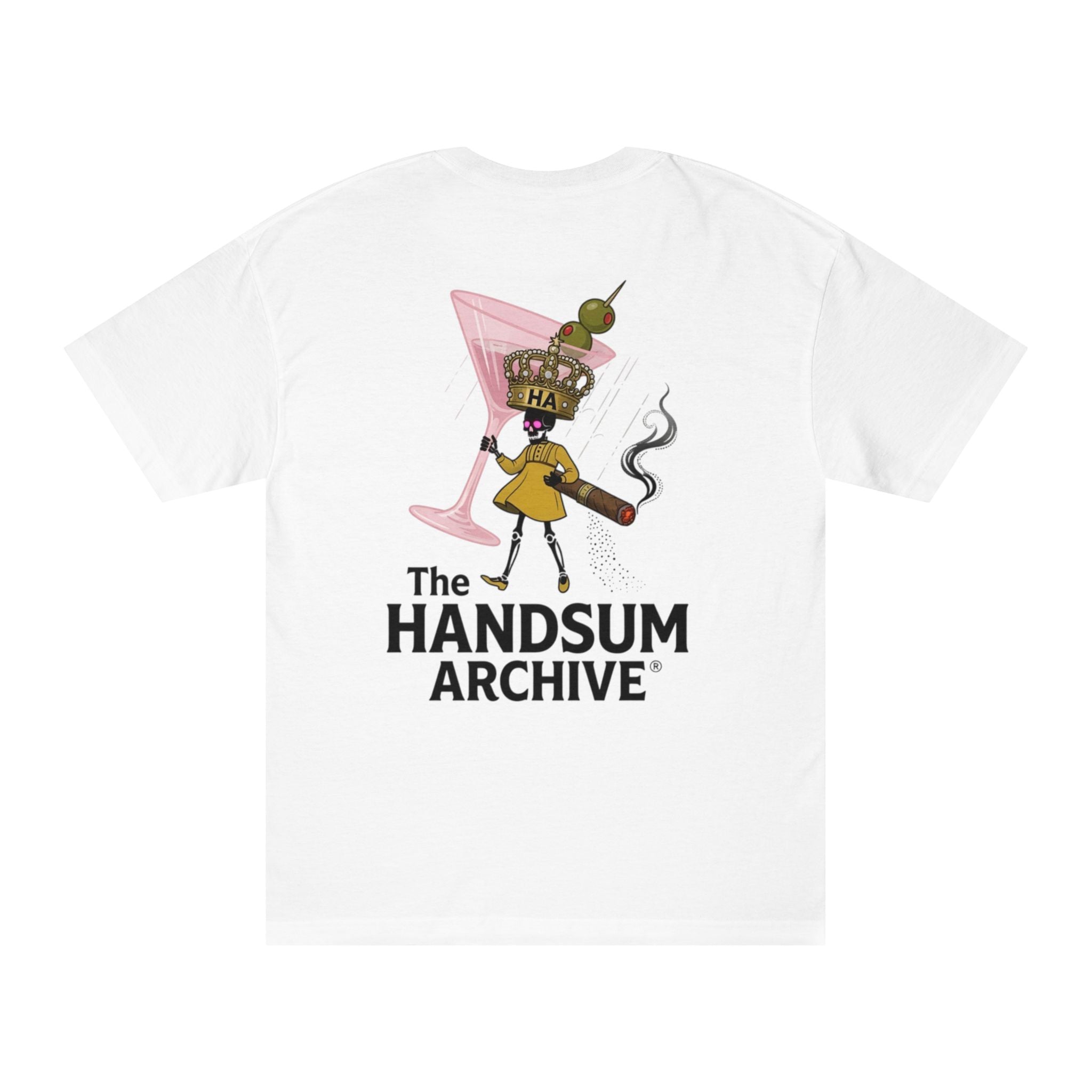 Salty Tiger Tee — “The Handsum Archive” Retro Logo T-Shirt
