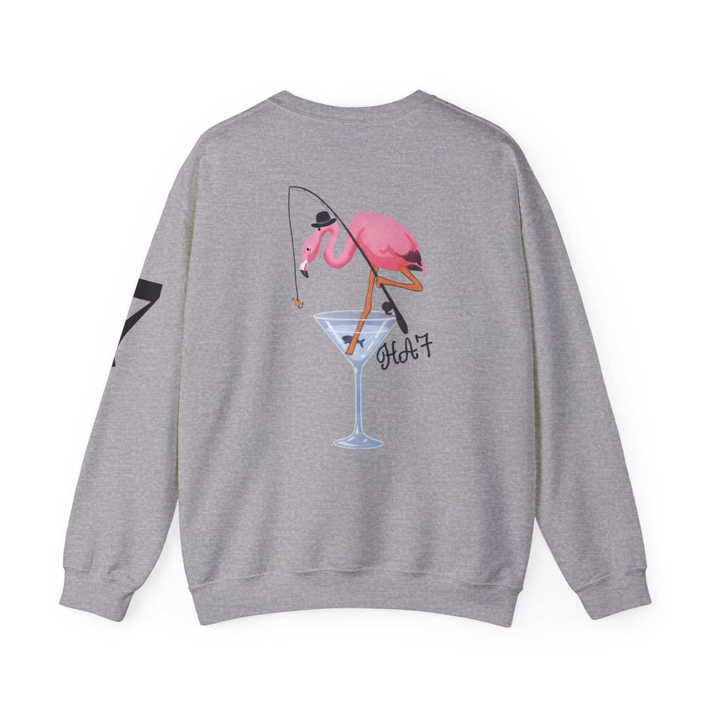 HANDSUM Flu Flam Fishing sweatshirt | Crewneck