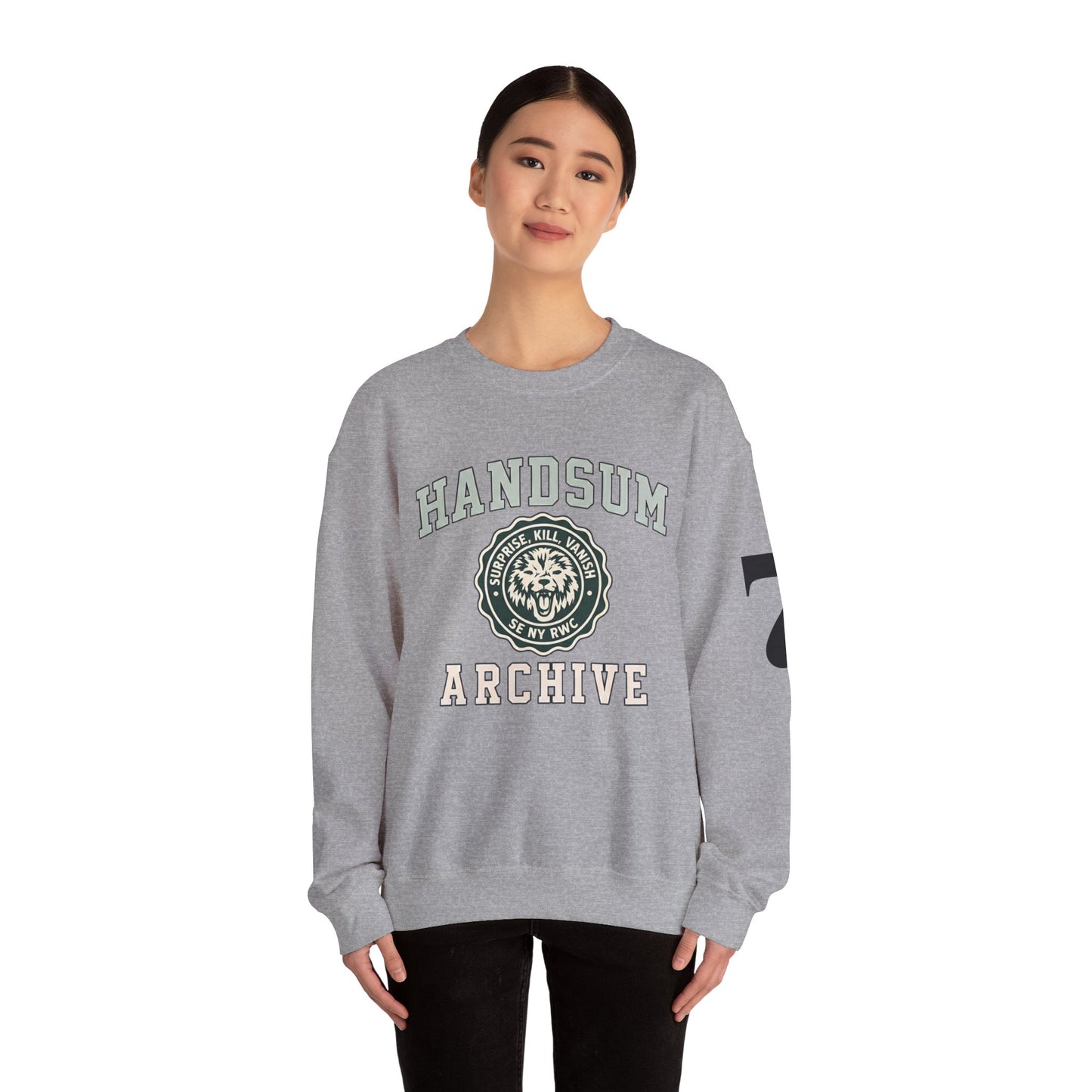 HANDSUM Flu Flam Fishing sweatshirt | Crewneck