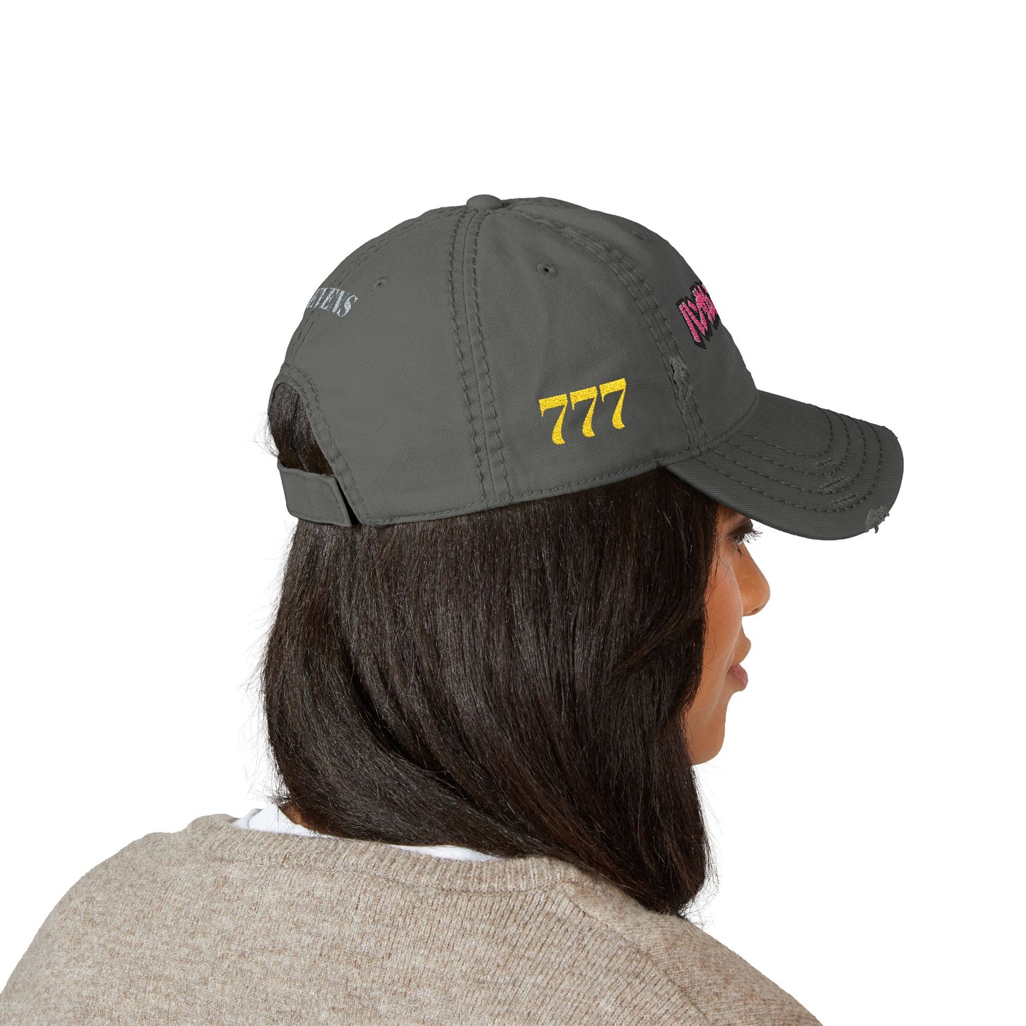 HANDSUM IN JAPAN Dad Hat — Japanese Script Front, “SEVENS” Back