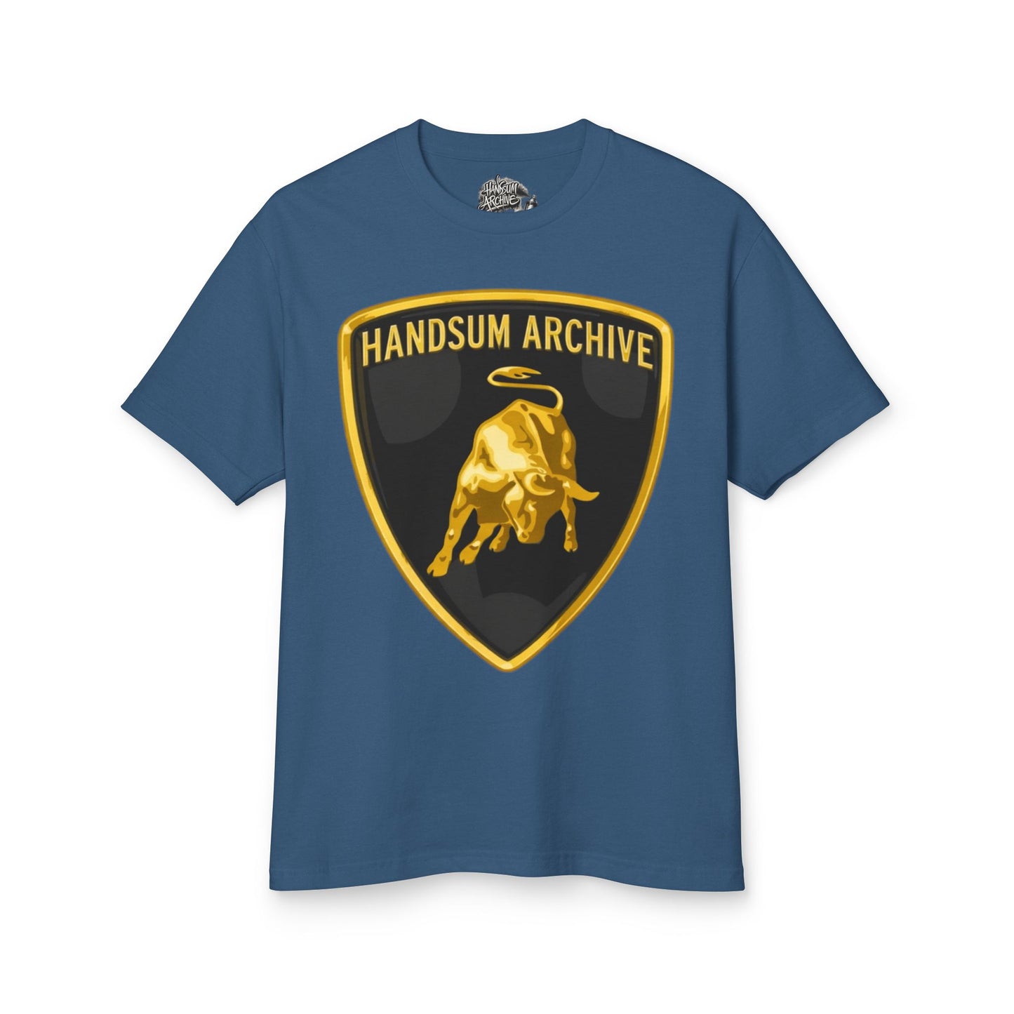 Handsum Bull Tee | Retro Racing Car skrrrrrtt!! Tee