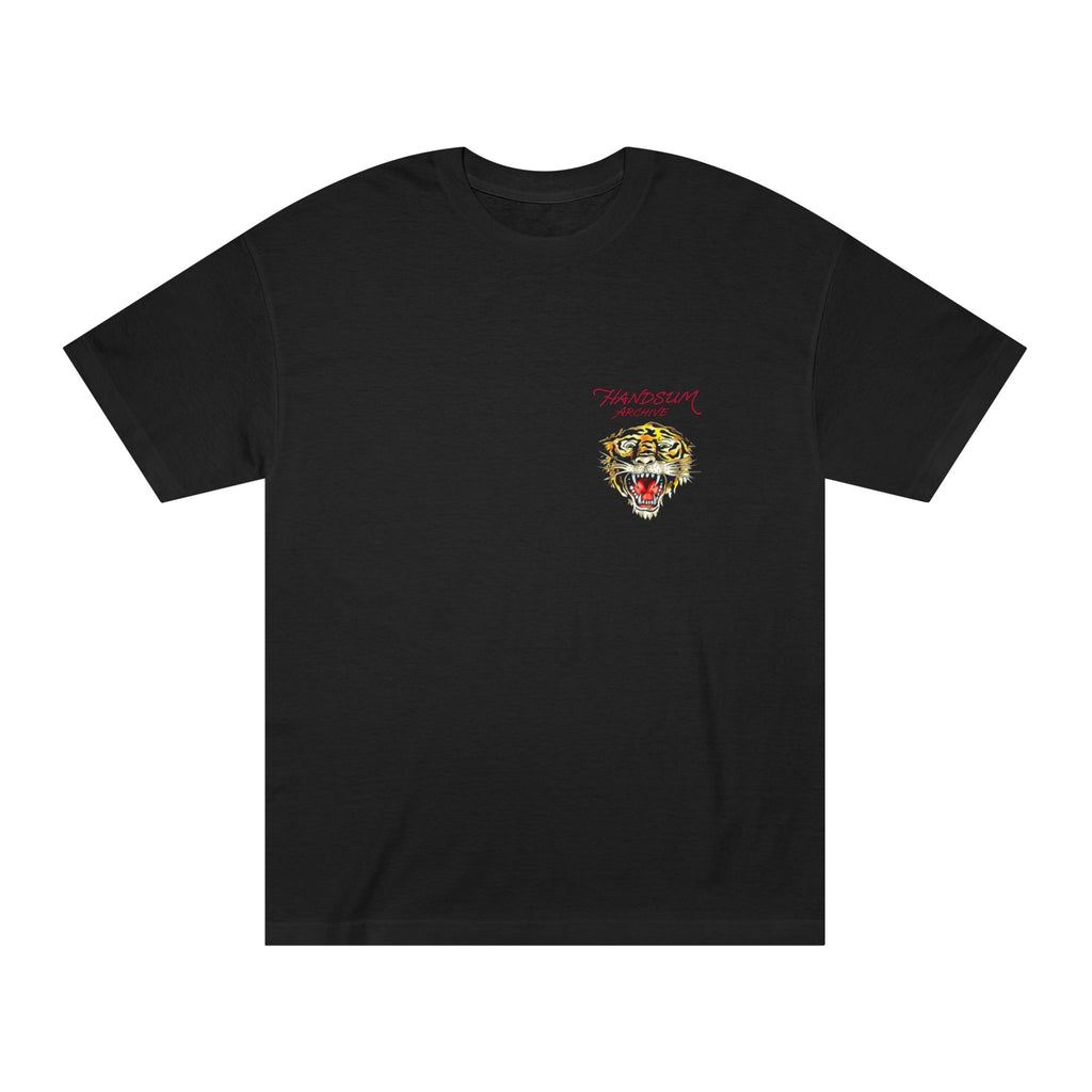 Salty Tiger Tee — “The Handsum Archive” Retro Logo T-Shirt
