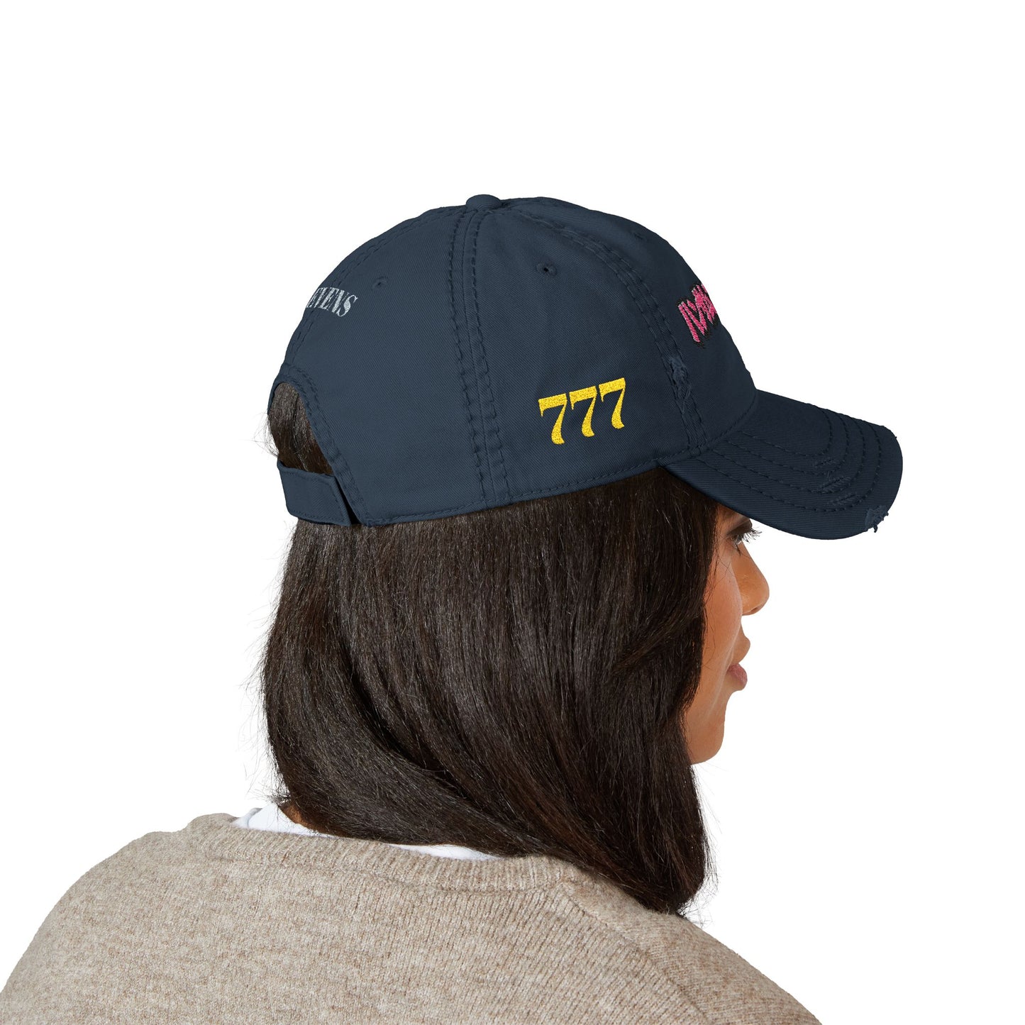 HANDSUM IN JAPAN Dad Hat — Japanese Script Front, “SEVENS” Back