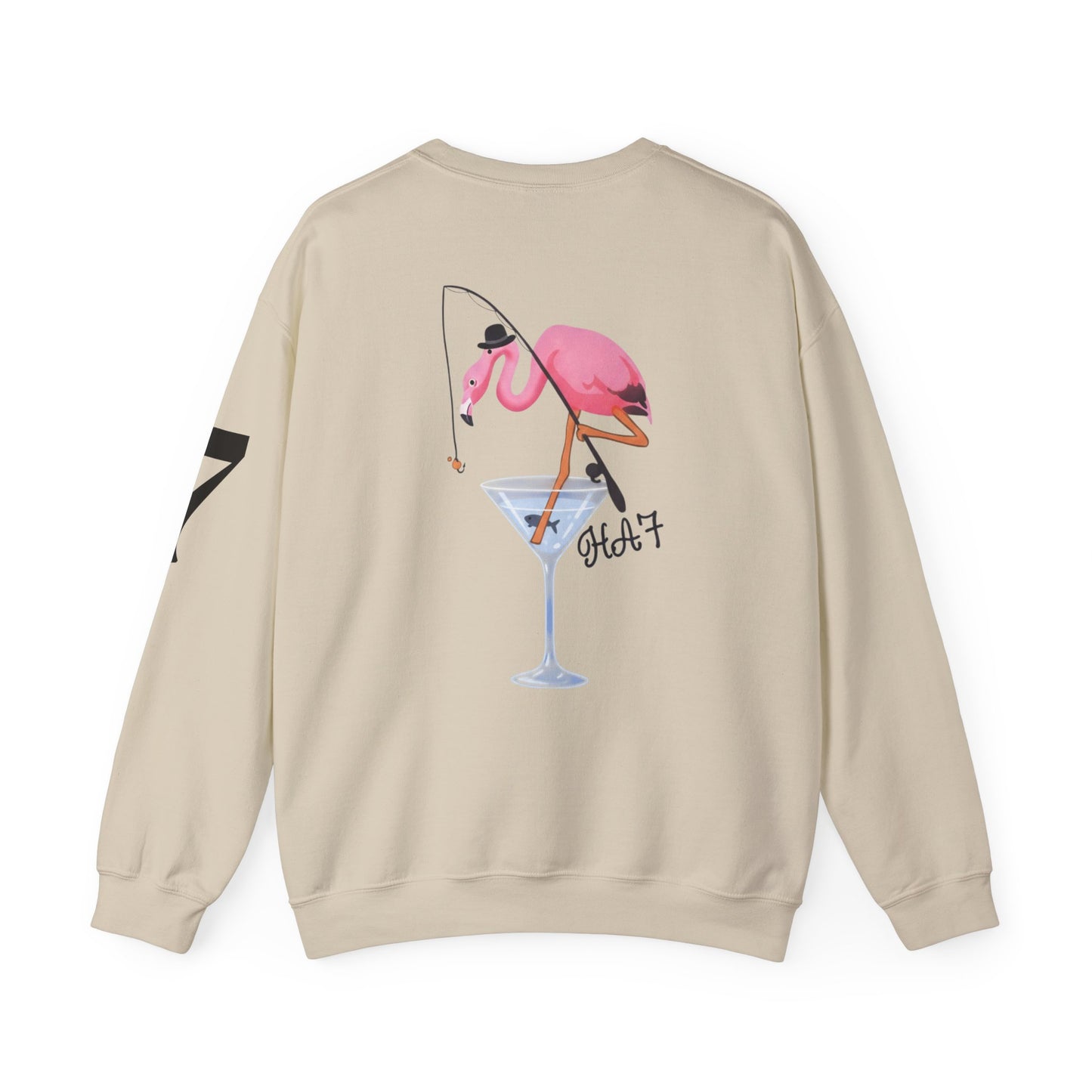HANDSUM Flu Flam Fishing sweatshirt | Crewneck