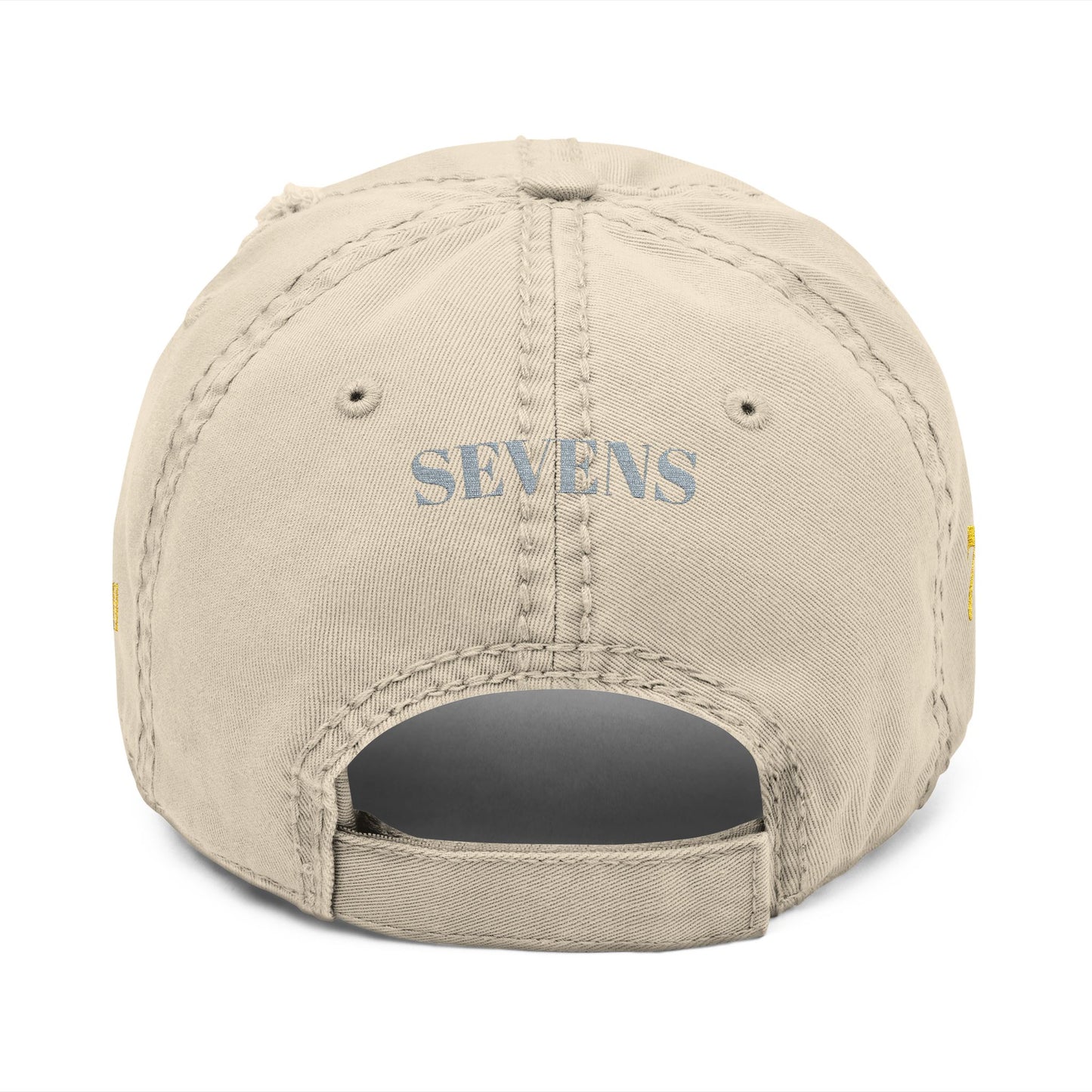 HANDSUM IN JAPAN Dad Hat — Japanese Script Front, “SEVENS” Back