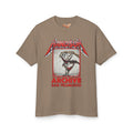 Brown Nothing Tee T-shirt with front graphic and red “Archive San Francisco” text