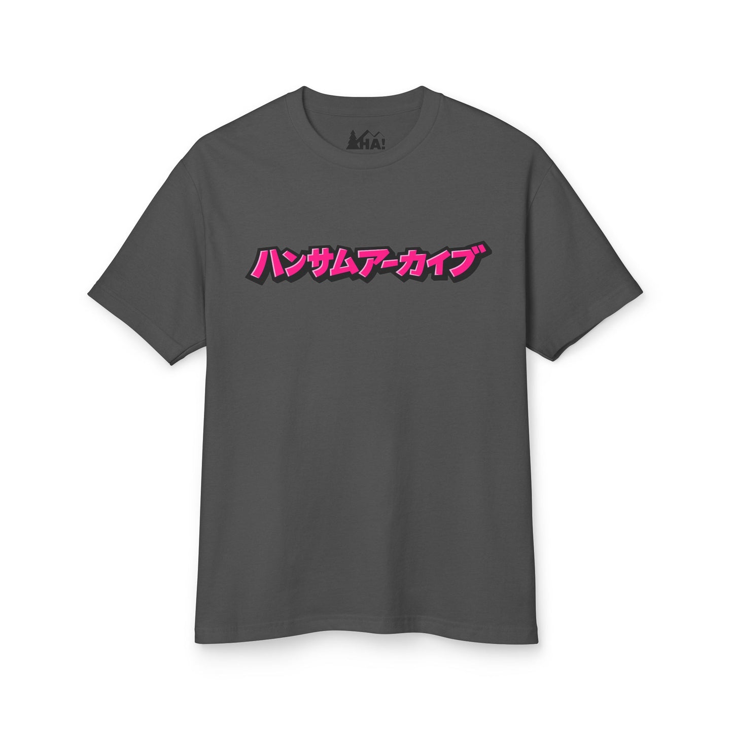 HANDSUM Destruction Graphic Tee — Japanese Logo Streetwear