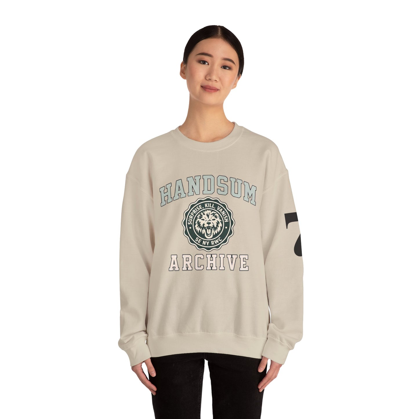HANDSUM Flu Flam Fishing sweatshirt | Crewneck