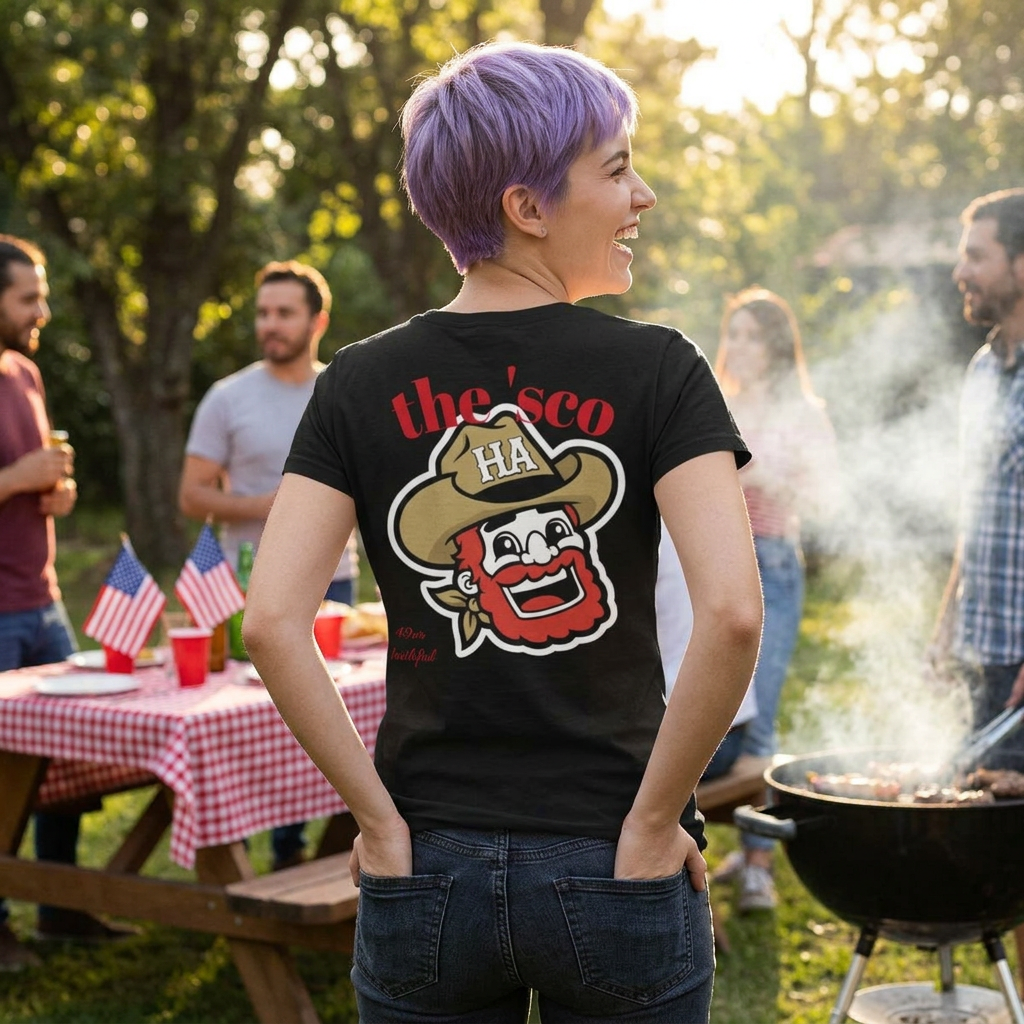 The 'Sco Tee – 415 H7A San Francisco Retro Mascot T‑Shirt