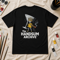 Salty Tiger Tee — “The Handsum Archive” Retro Logo T-Shirt