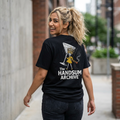 Salty Tiger Tee — “The Handsum Archive” Retro Logo T-Shirt