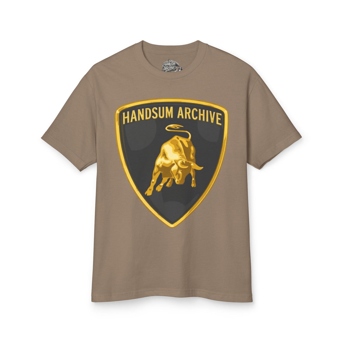 Handsum Bull Tee | Retro Racing Car skrrrrrtt!! Tee