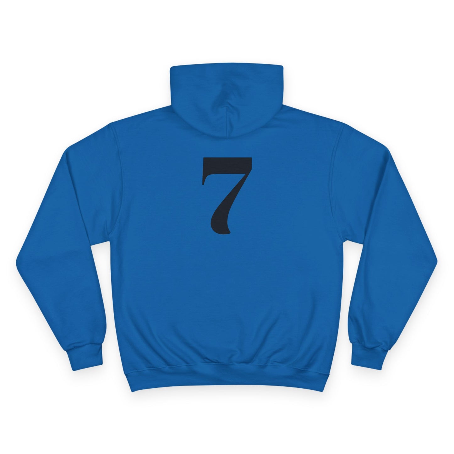 Grateful Bear Champion Hoodie | Number 7 Back Print