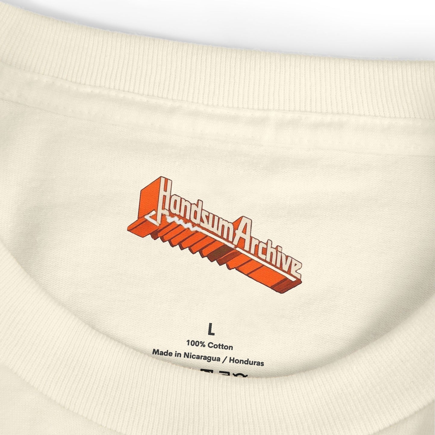 Handsum Brains Graphic Tee — Vintage Cocktail Lightning Design