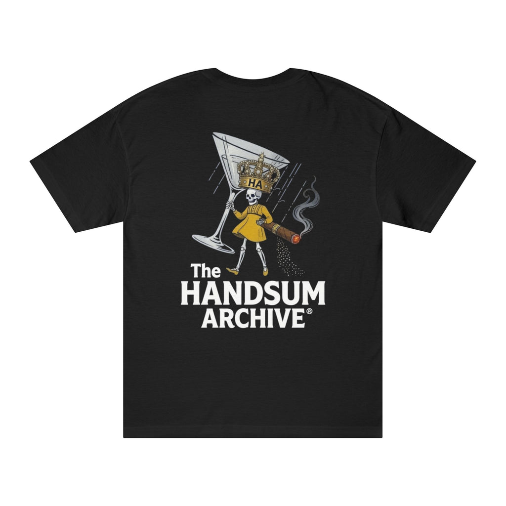 Salty Tiger Tee — “The Handsum Archive” Retro Logo T-Shirt