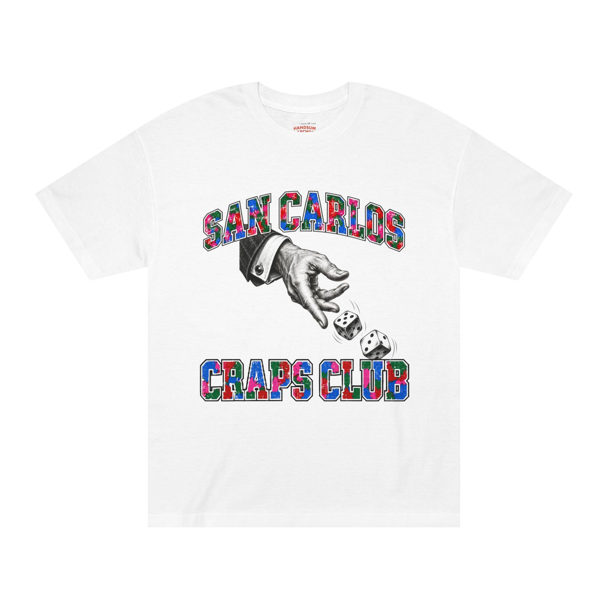 San Carlos Craps Club Tee — HANDSUM SPORT