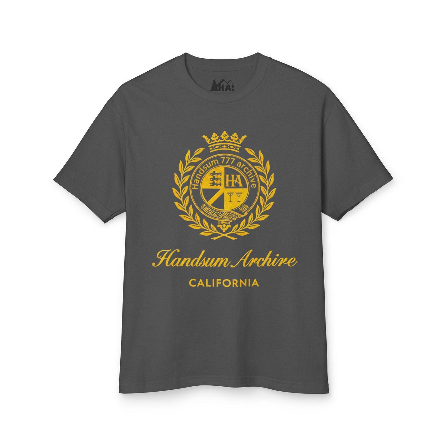 Handsum Archive California Crest T-Shirt | Number 7 Back Print
