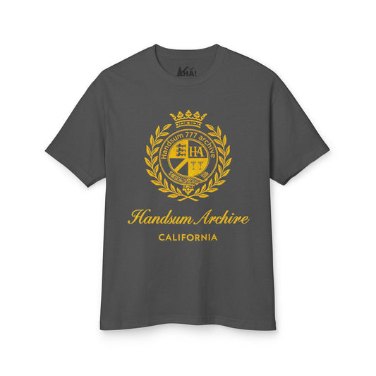 Handsum Archive California Crest T-Shirt | Number 7 Back Print