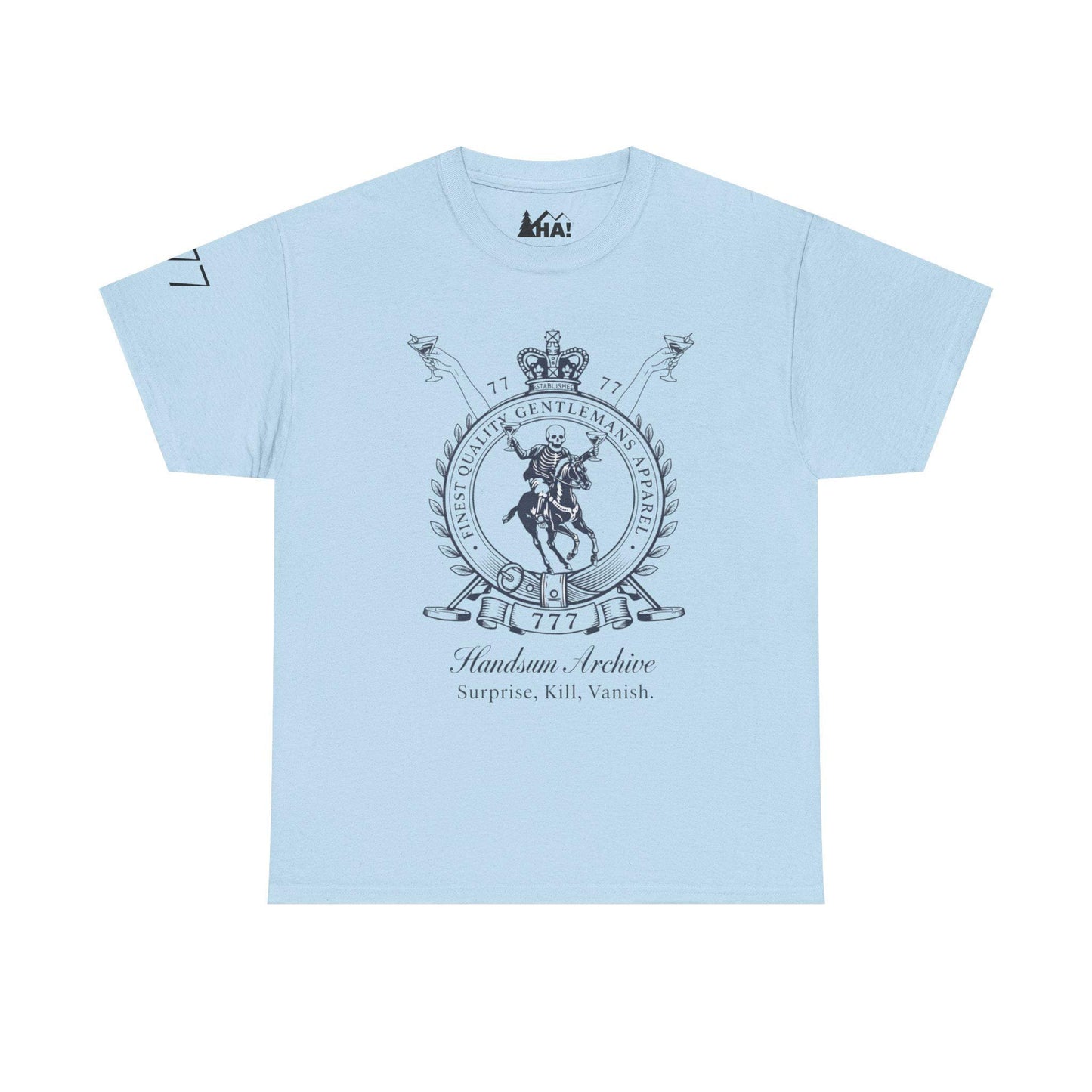 HANDSUM RIDER Crest Tee | Japanese Polo Back Print