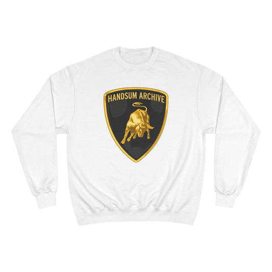 Handsum Bull Sweatshirt | Sevens back print