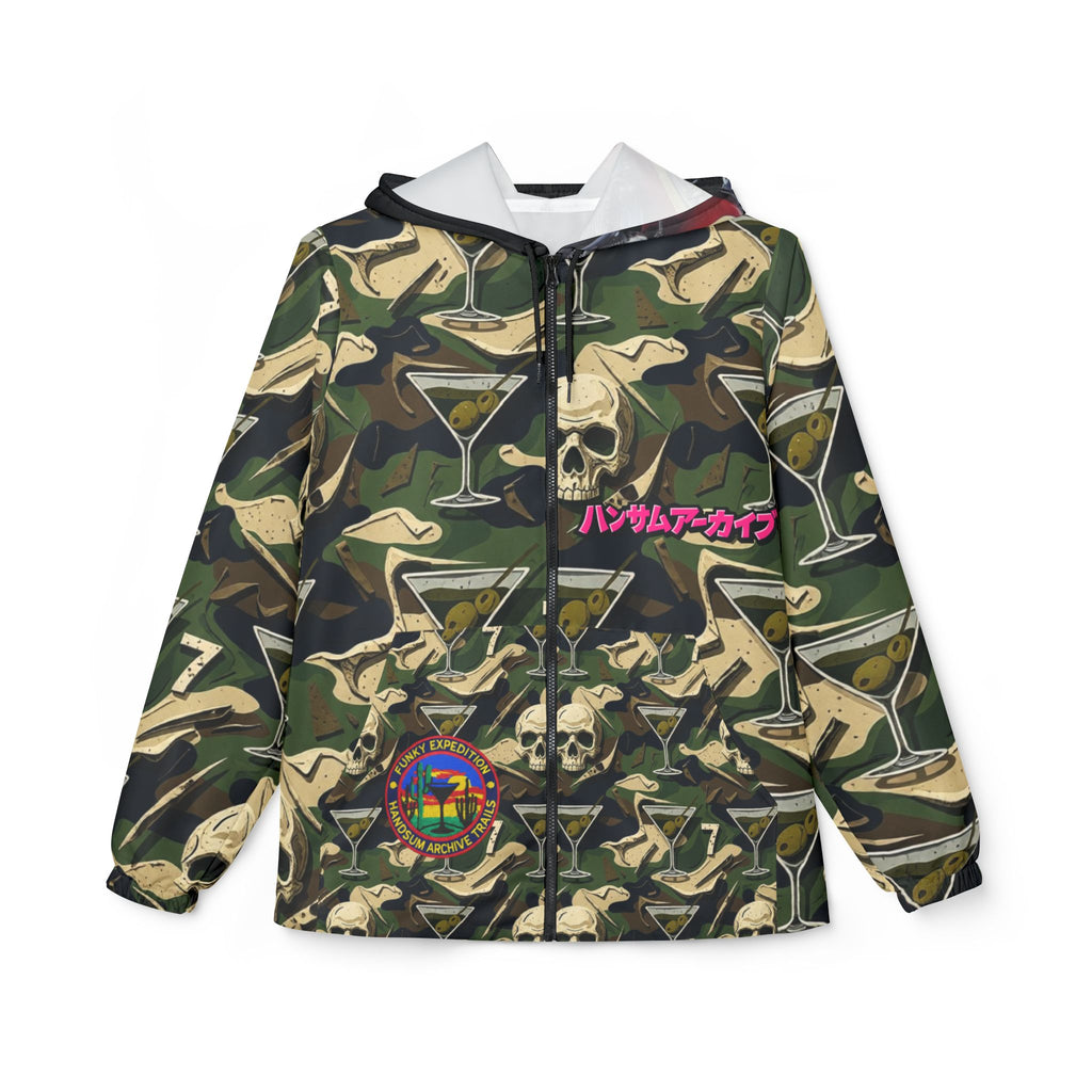 Handsum Camo Martini Windbreaker Jacket — The Handsum Archive Graphic