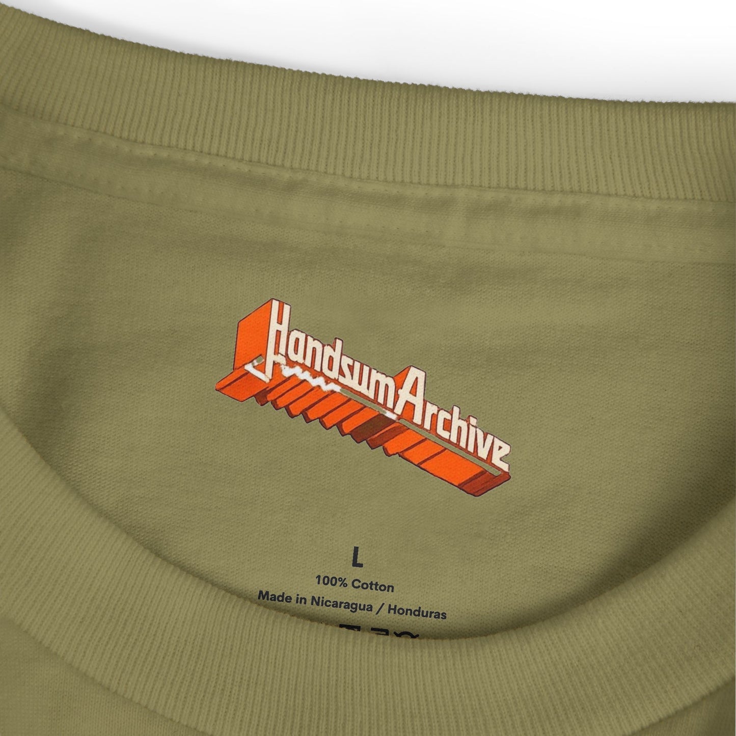 Handsum Brains Graphic Tee — Vintage Cocktail Lightning Design