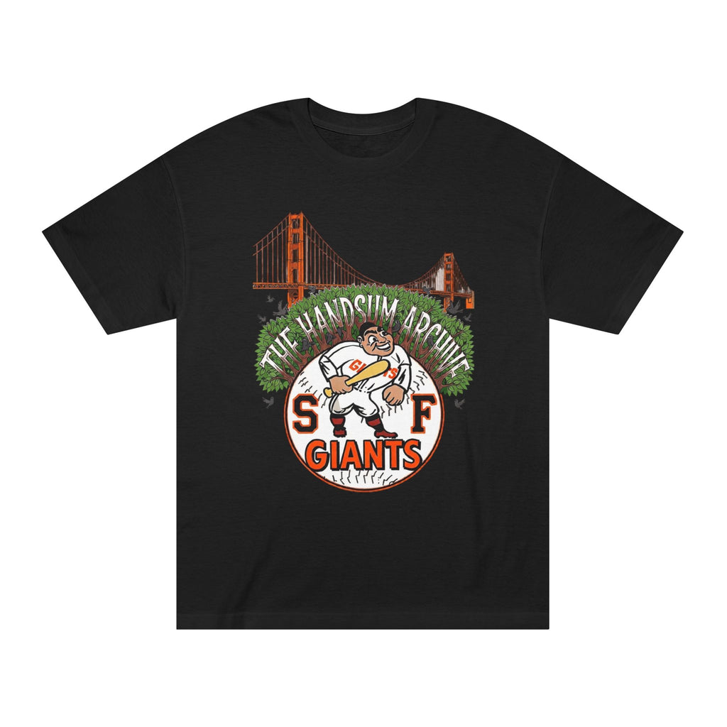 SF Giants Vintage Golden Gate Tee — "The Handsum Armer" Baseball Shirt (Le Master 10)