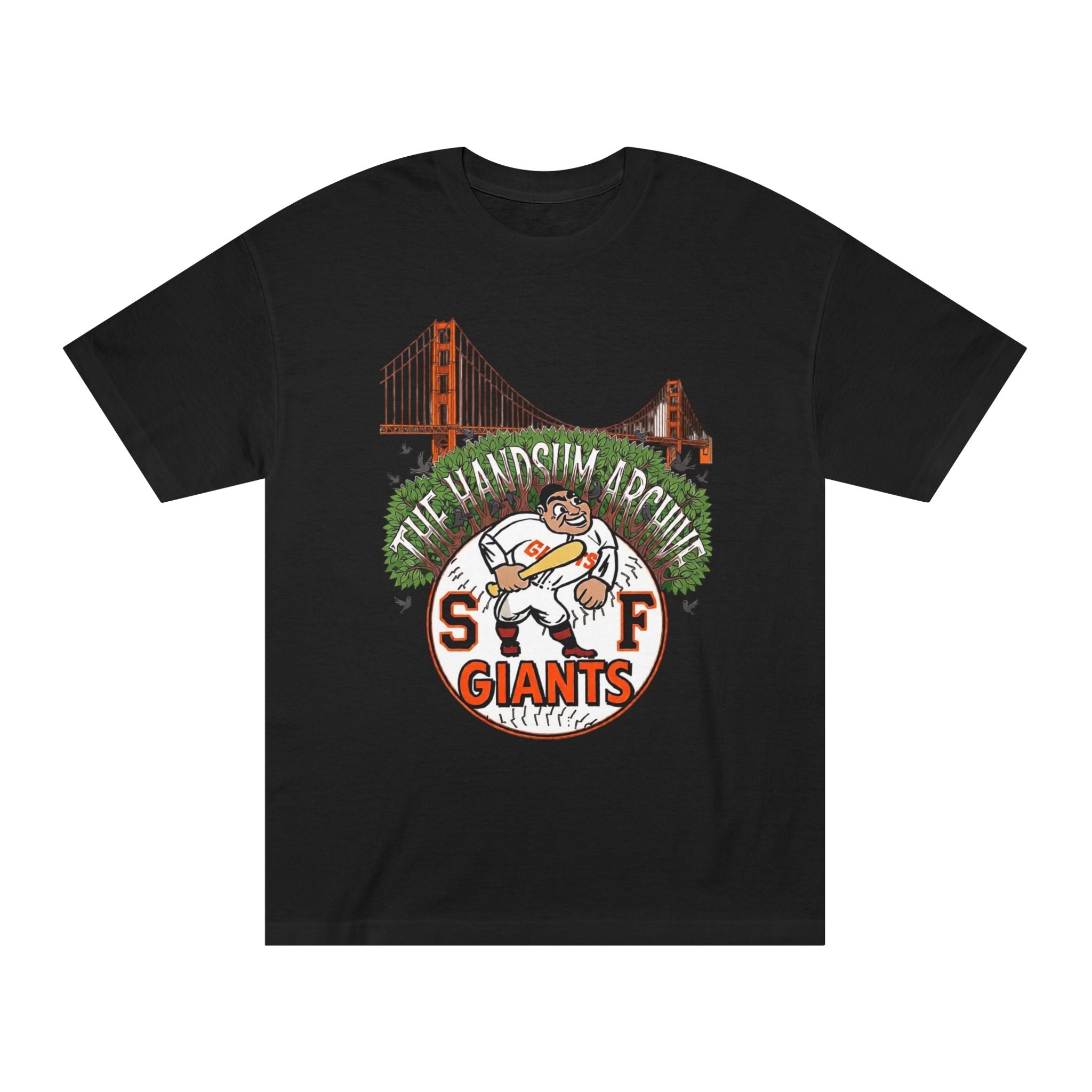 SF Giants Vintage Golden Gate Tee — "The Handsum Armer" Baseball Shirt (Le Master 10)