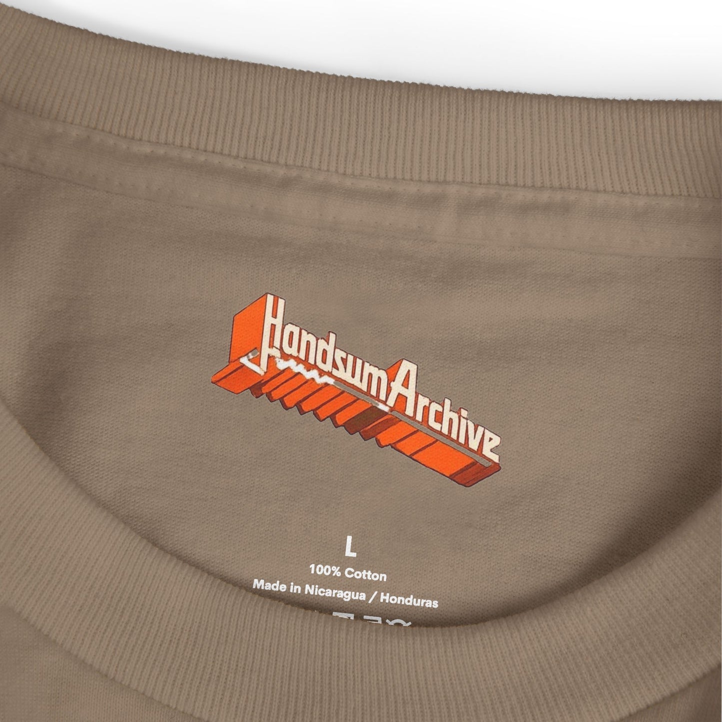 Handsum Brains Graphic Tee — Vintage Cocktail Lightning Design