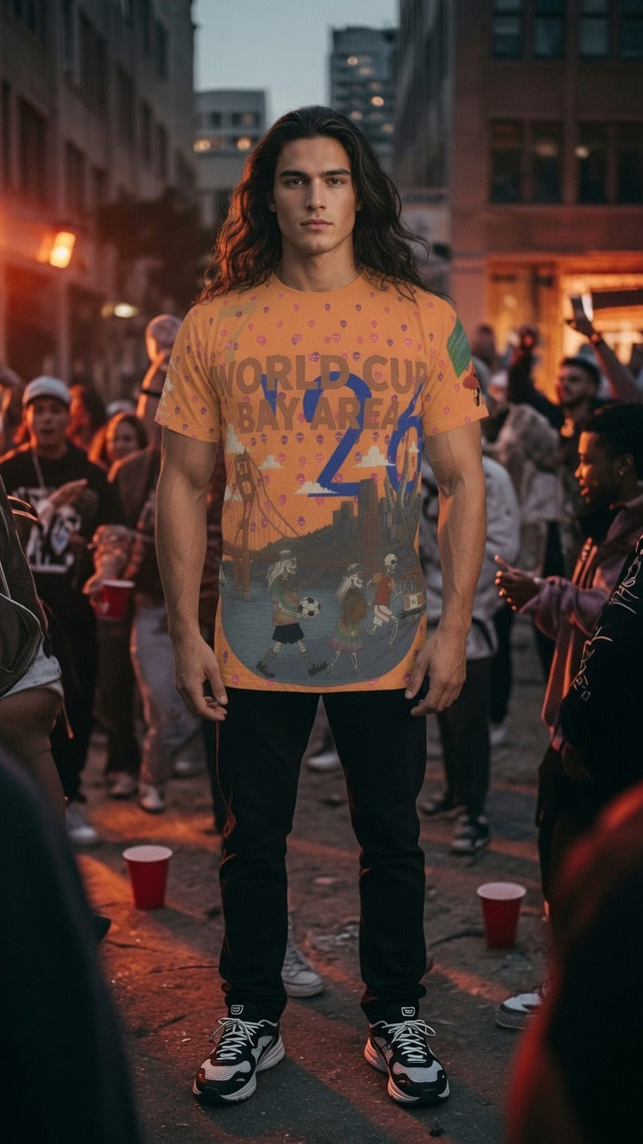 Bay Area World Cup Tee — Handsum Sport Soccer Graphic Shirt