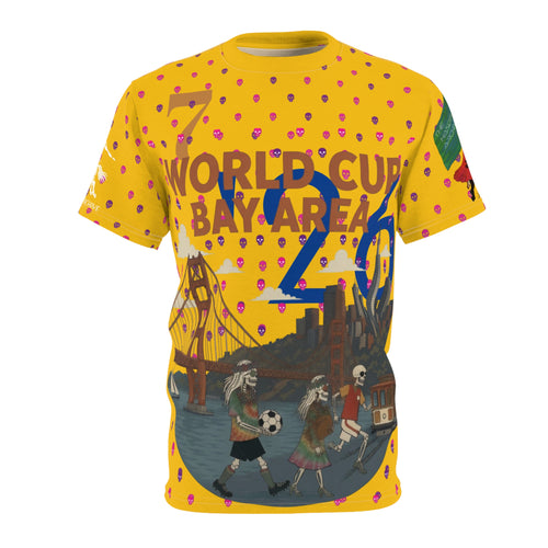 Bay Area World Cup 26 Tee — Golden Gate Soccer Graphic Shirt