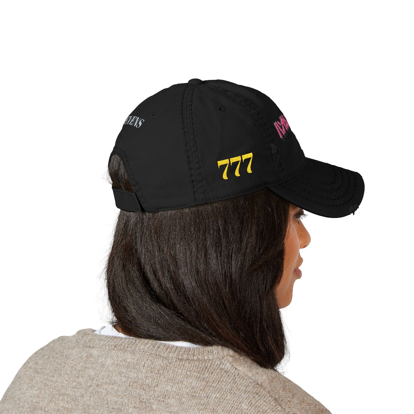 HANDSUM IN JAPAN Dad Hat — Japanese Script Front, “SEVENS” Back