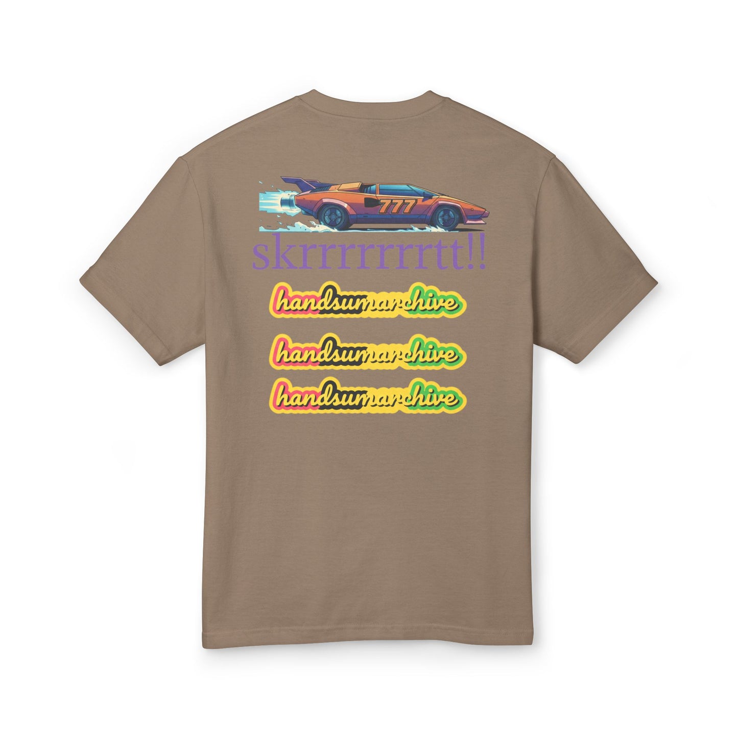 Handsum Bull Tee | Retro Racing Car skrrrrrtt!! Tee