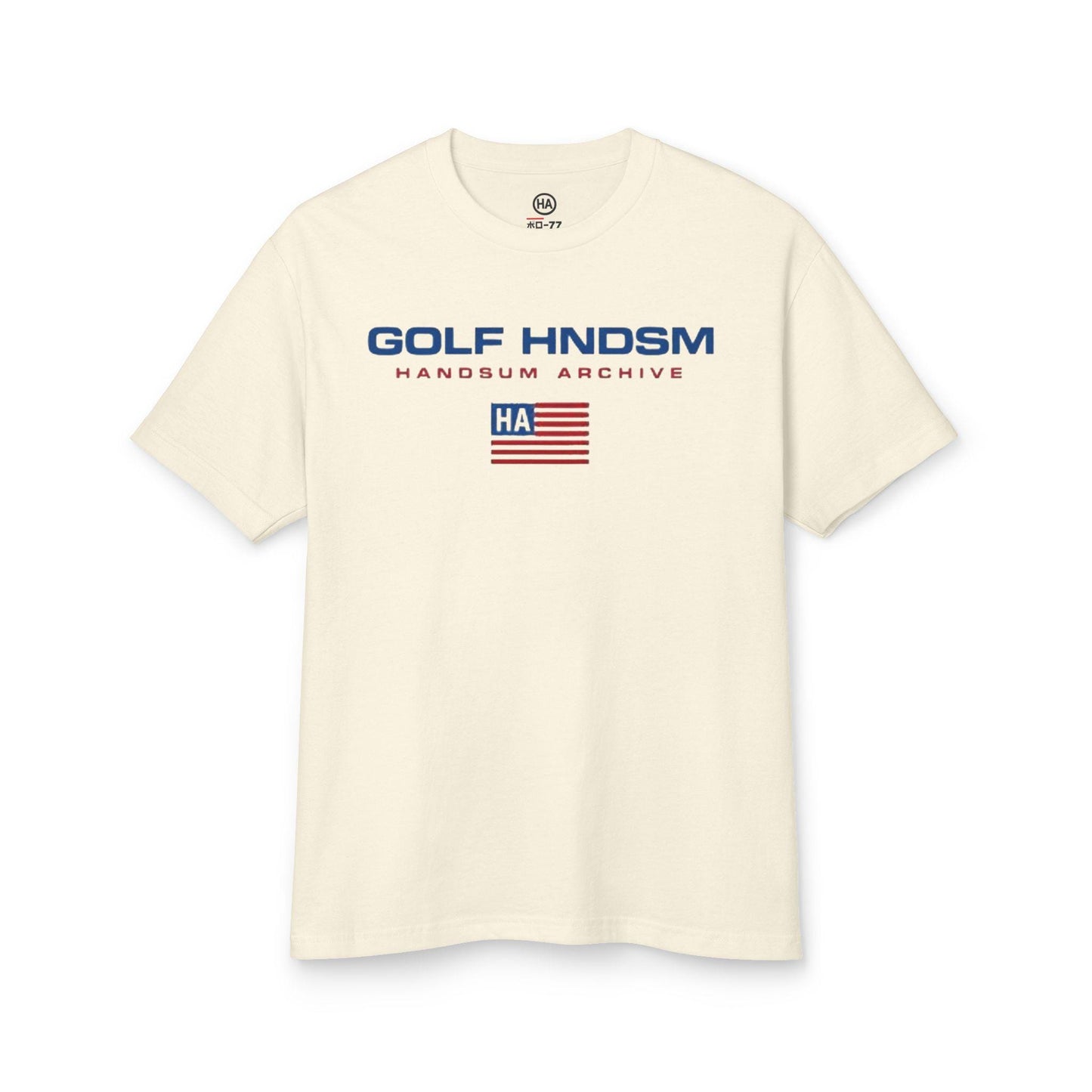 HANDSUM SPORT GOLF tee| Golf ball design, Americana flag detail