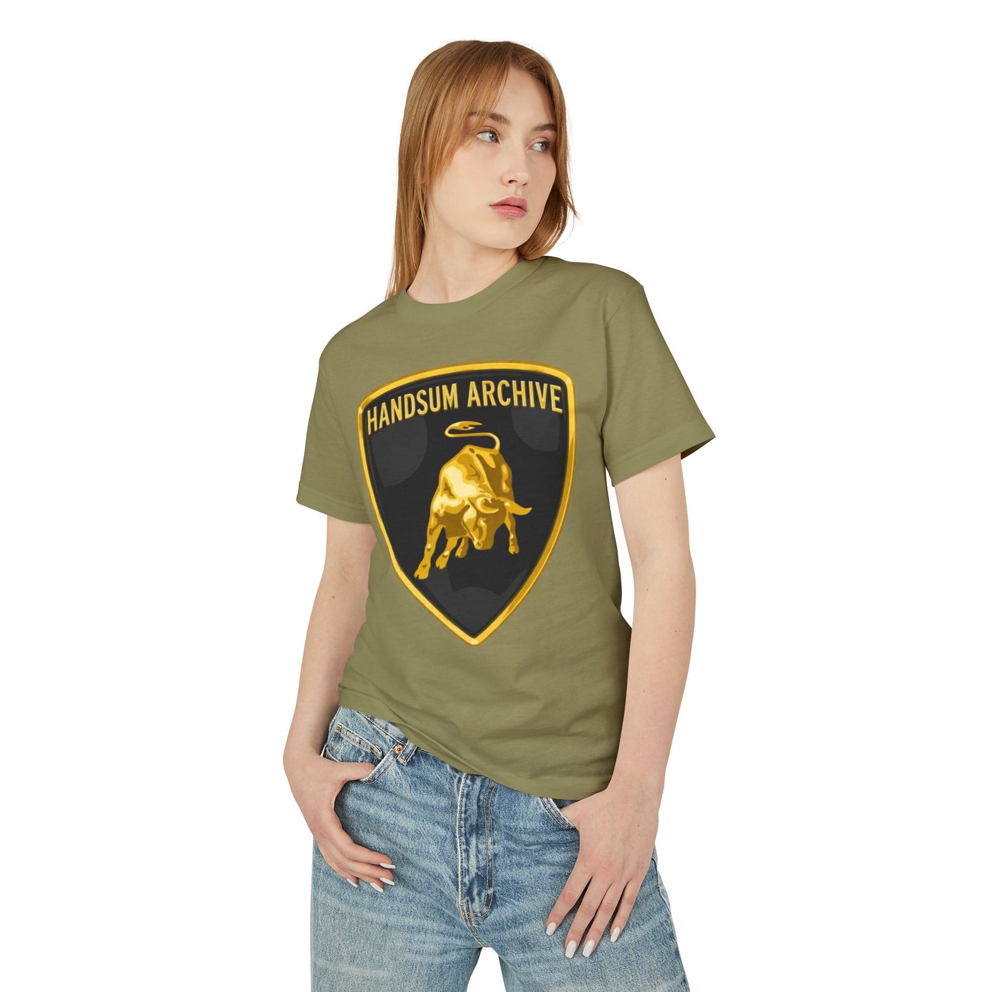 Handsum Bull Tee | Retro Racing Car skrrrrrtt!! Tee