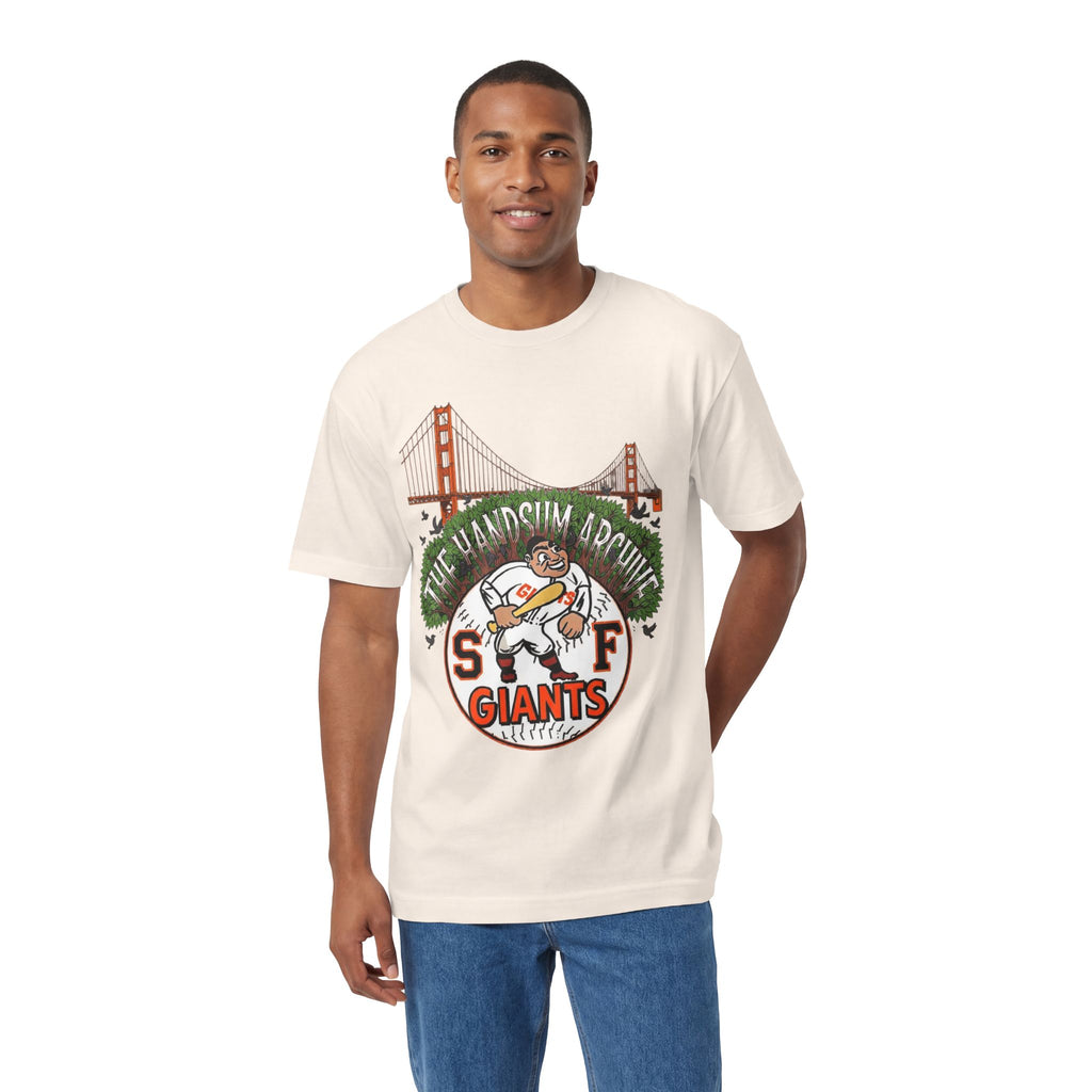 SF Giants Vintage Golden Gate Tee — "The Handsum Armer" Baseball Shirt (Le Master 10)
