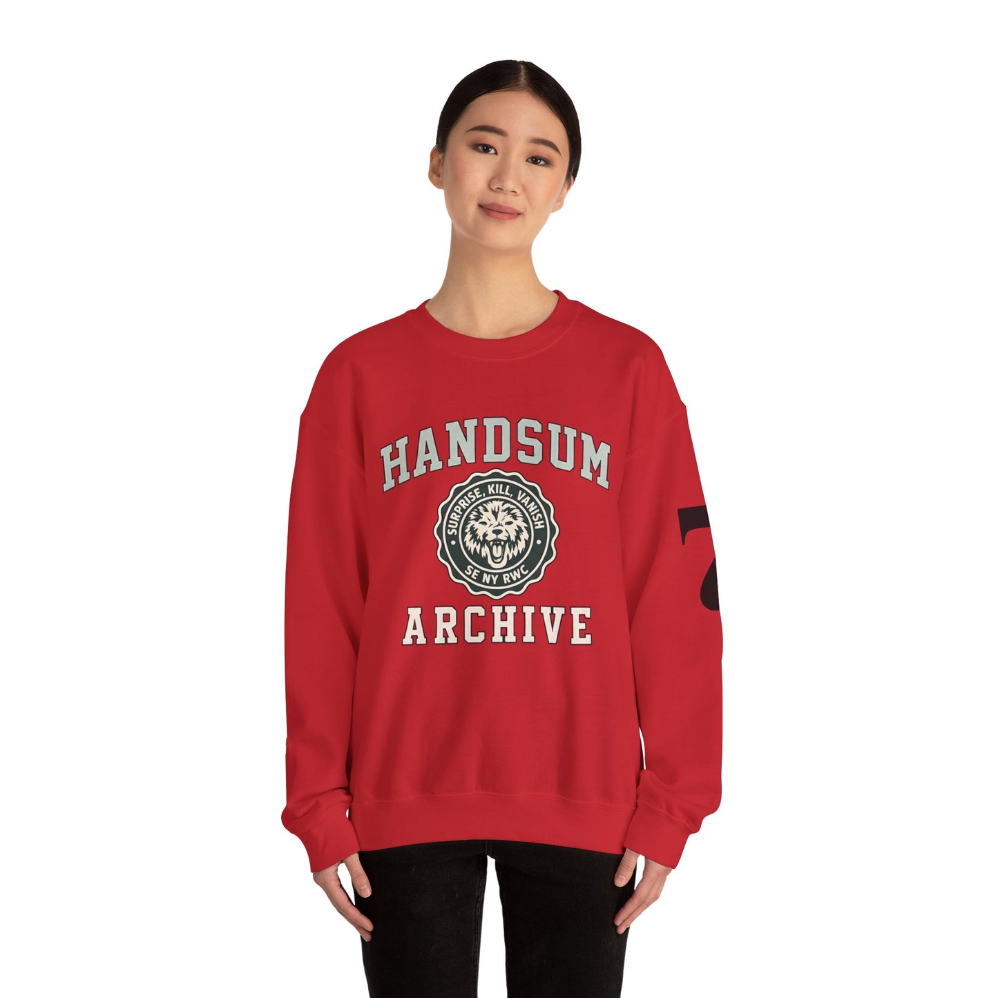 HANDSUM Flu Flam Fishing sweatshirt | Crewneck