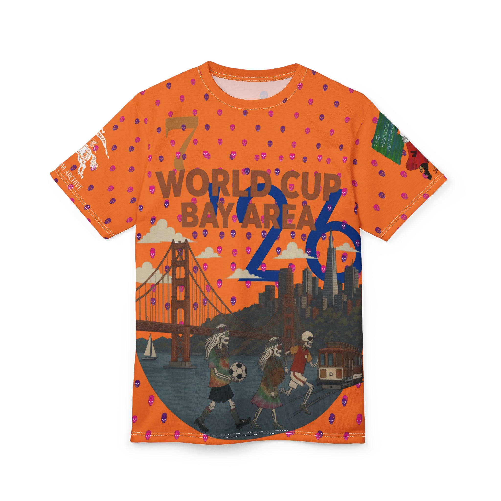 Bay Area World Cup Tee — Handsum Sport Soccer Graphic Shirt