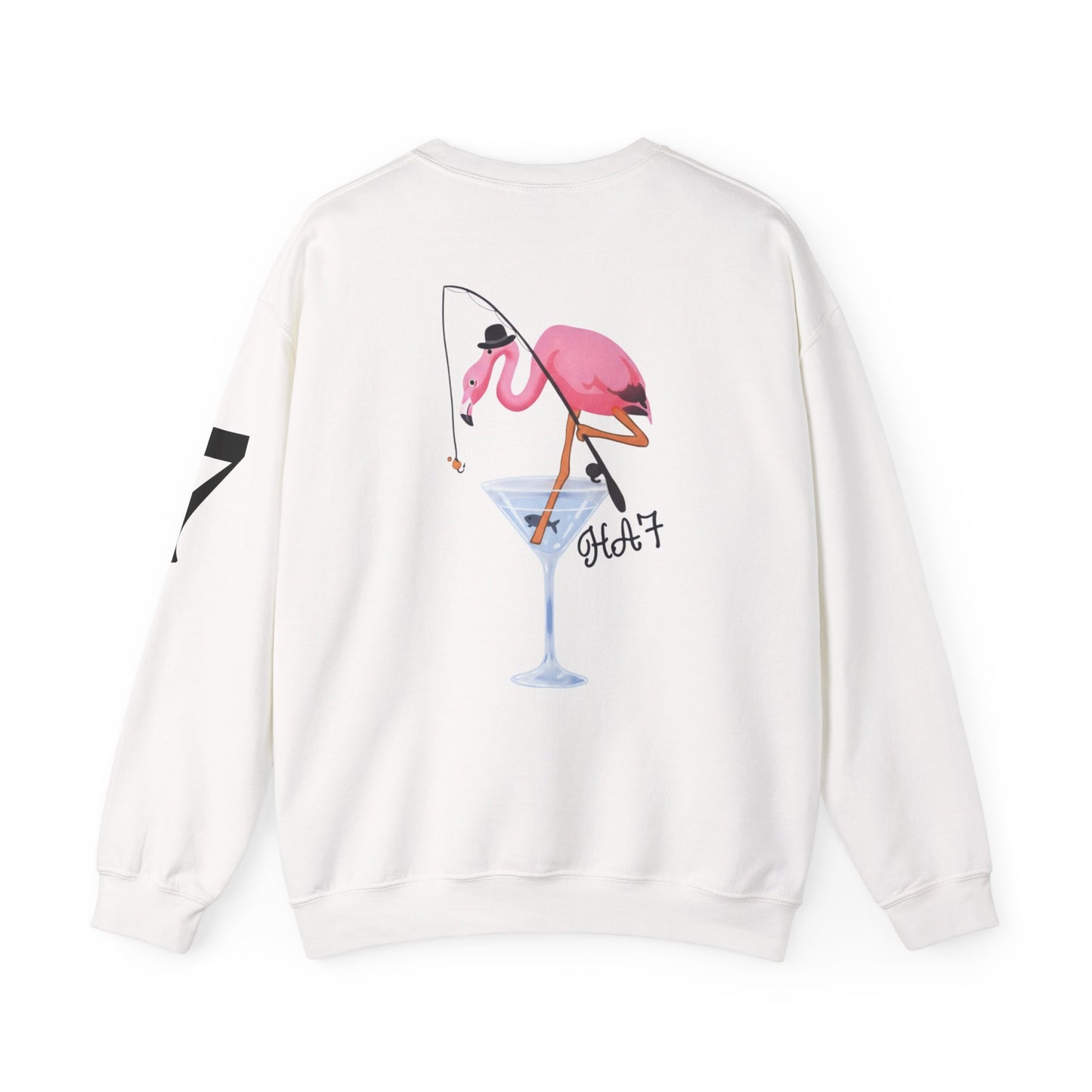 HANDSUM Flu Flam Fishing sweatshirt | Crewneck