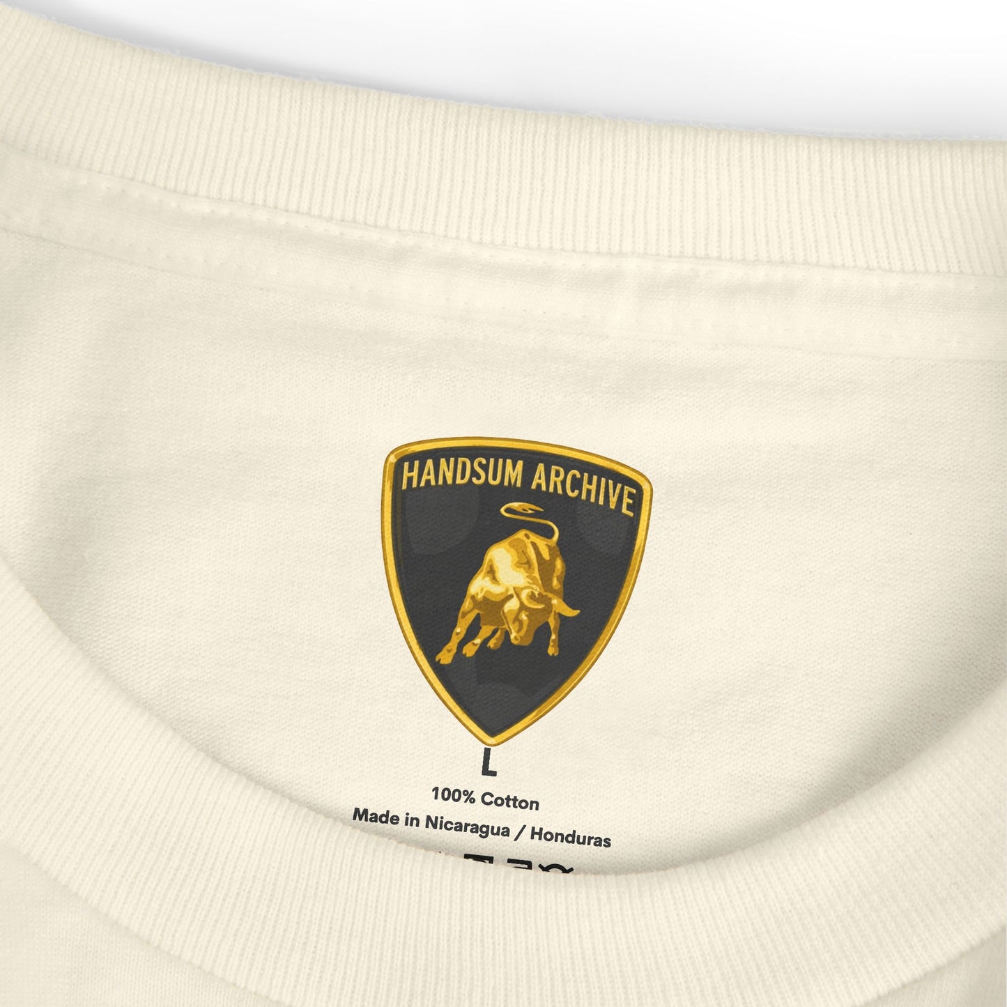 Handsum Archive graphic tee | Sevens back print